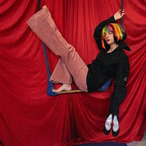 Vintage 1970s Pink Corduroy Wide Leg Pants